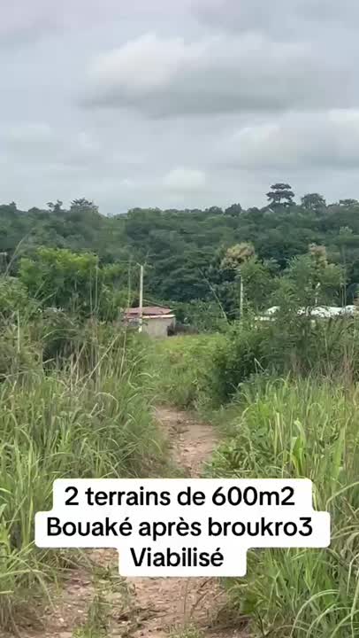 Terrain de 600 m² à vendre