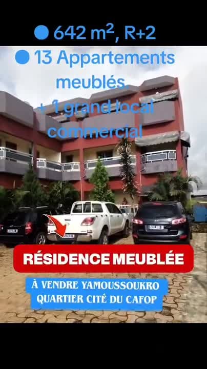 Ensemble immobilier à vendre à Yamoussoukro Morofé